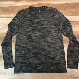 Under Armour HeatGear Fitted Long Sleeve T Shirt Men's Large Camo Athletic Top